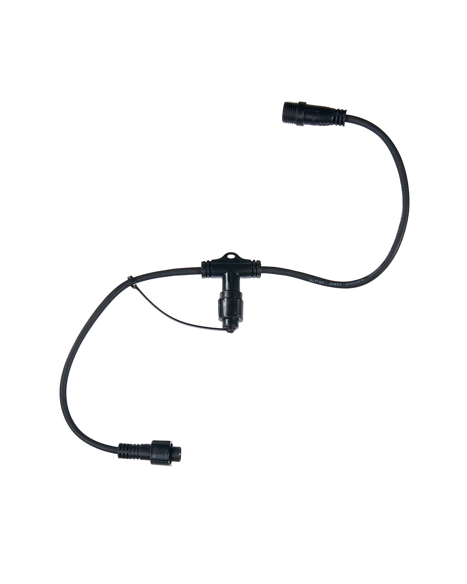 Pro Series Connectable T Cord Connector, Black