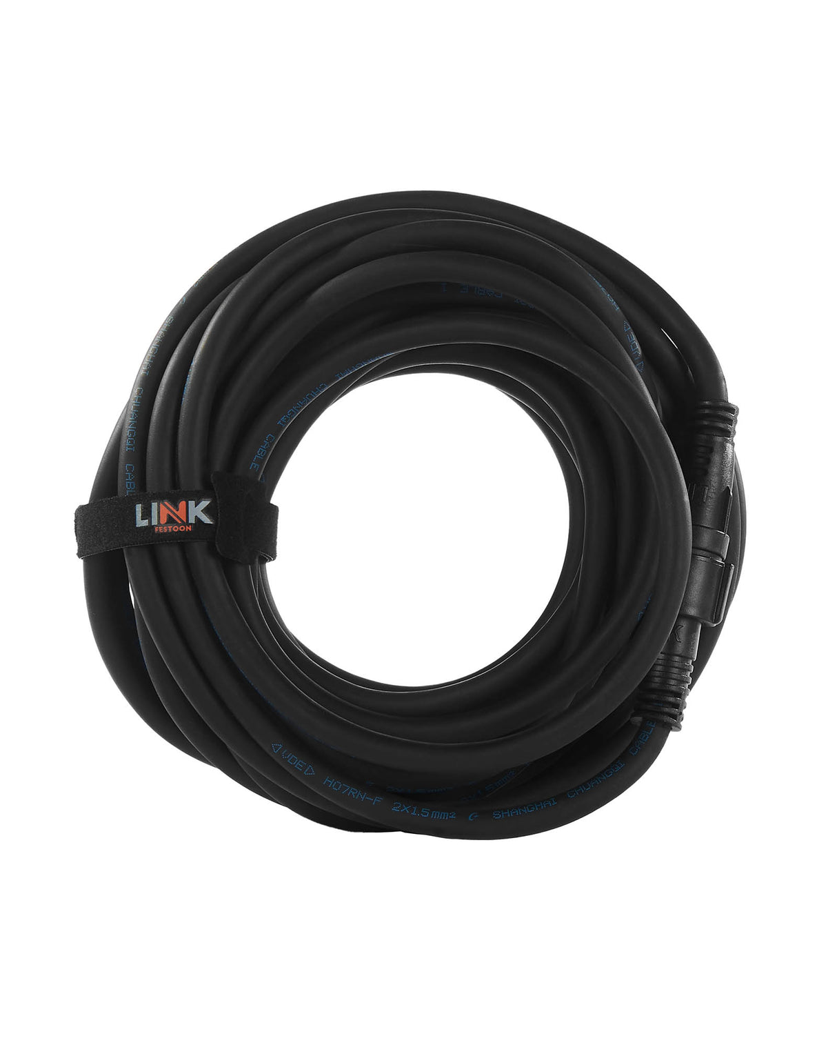 LINK FESTOON Extension Cable, Connectable, Black Cable