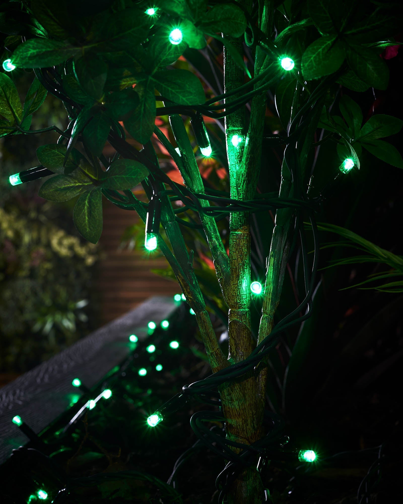 Pro Series Connectable String Lights, Green