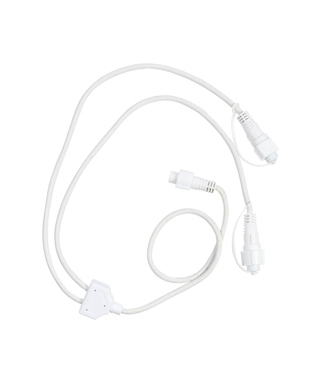 LINK PRO Y Cord Connector, Connectable, White