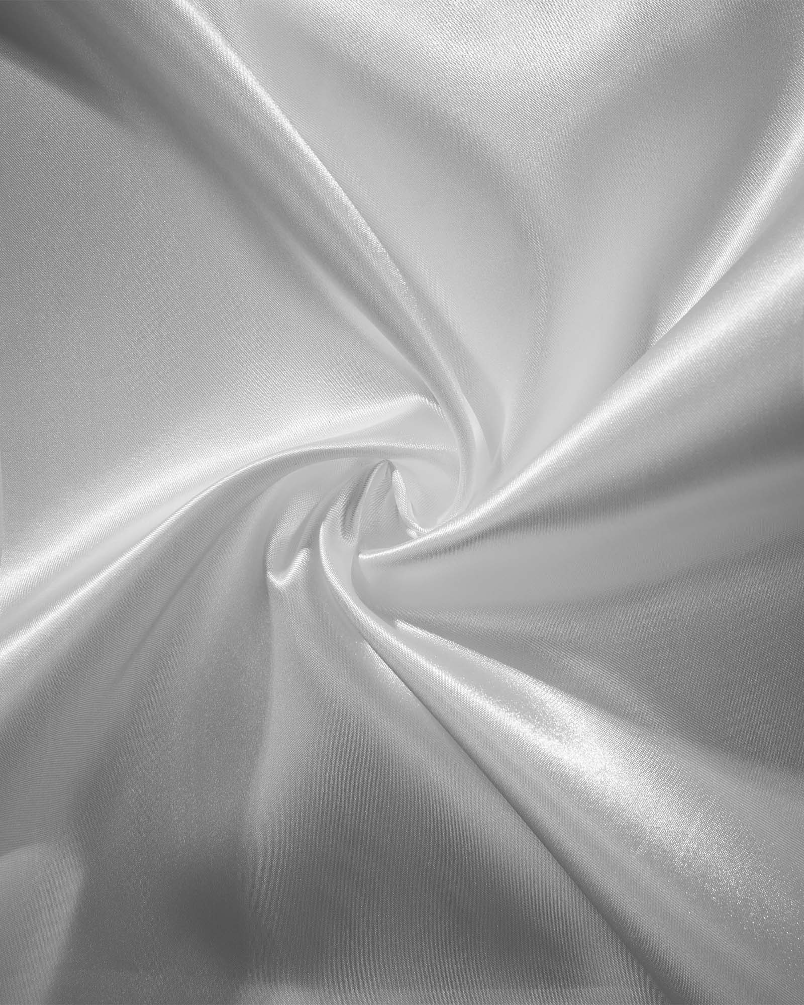 Silver Satin Ribbon, 20 m