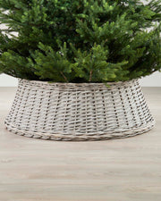 Wicker Tree Collar, Grey, 85 cm