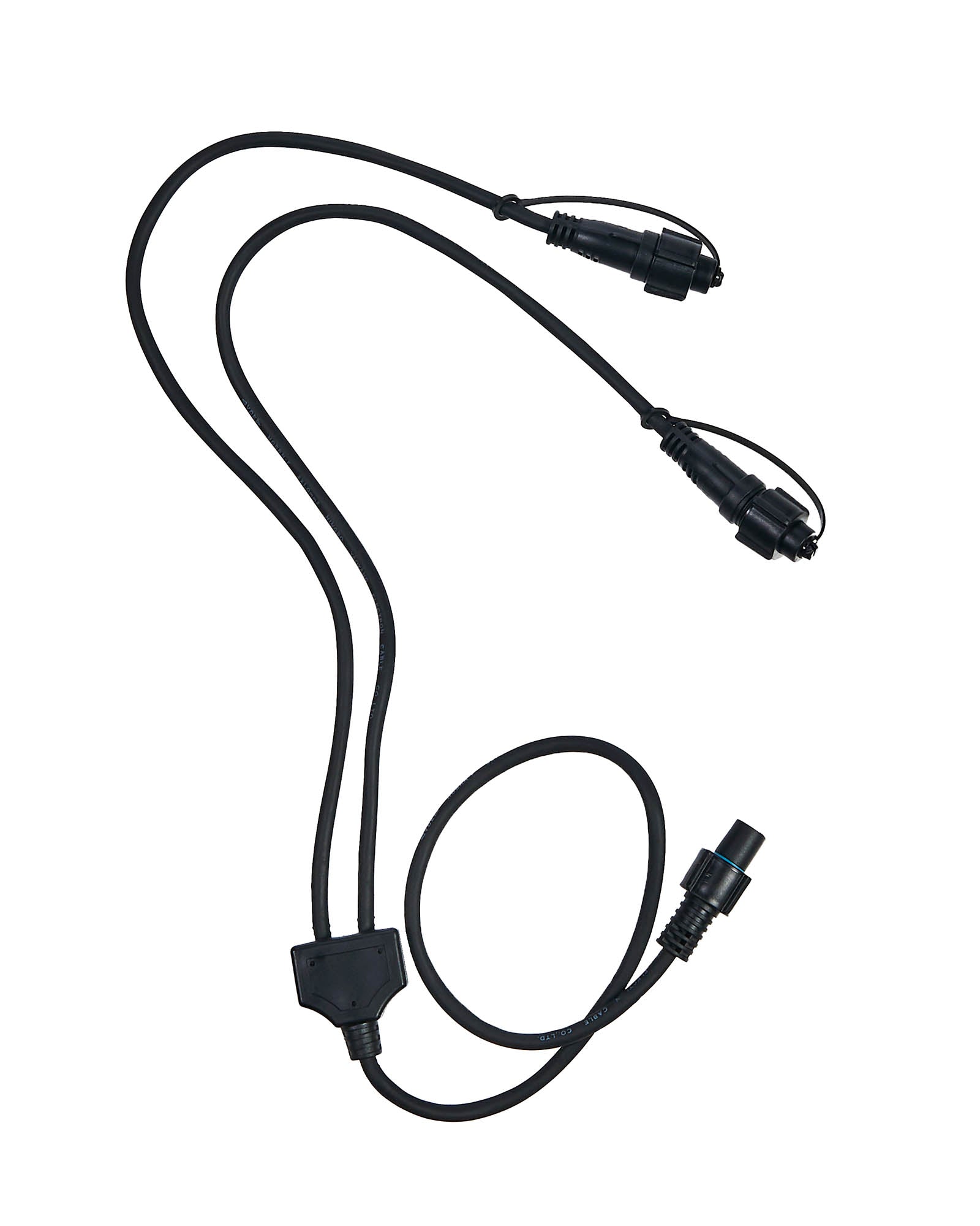 Pro Series Connectable Y Cord Connector, Black