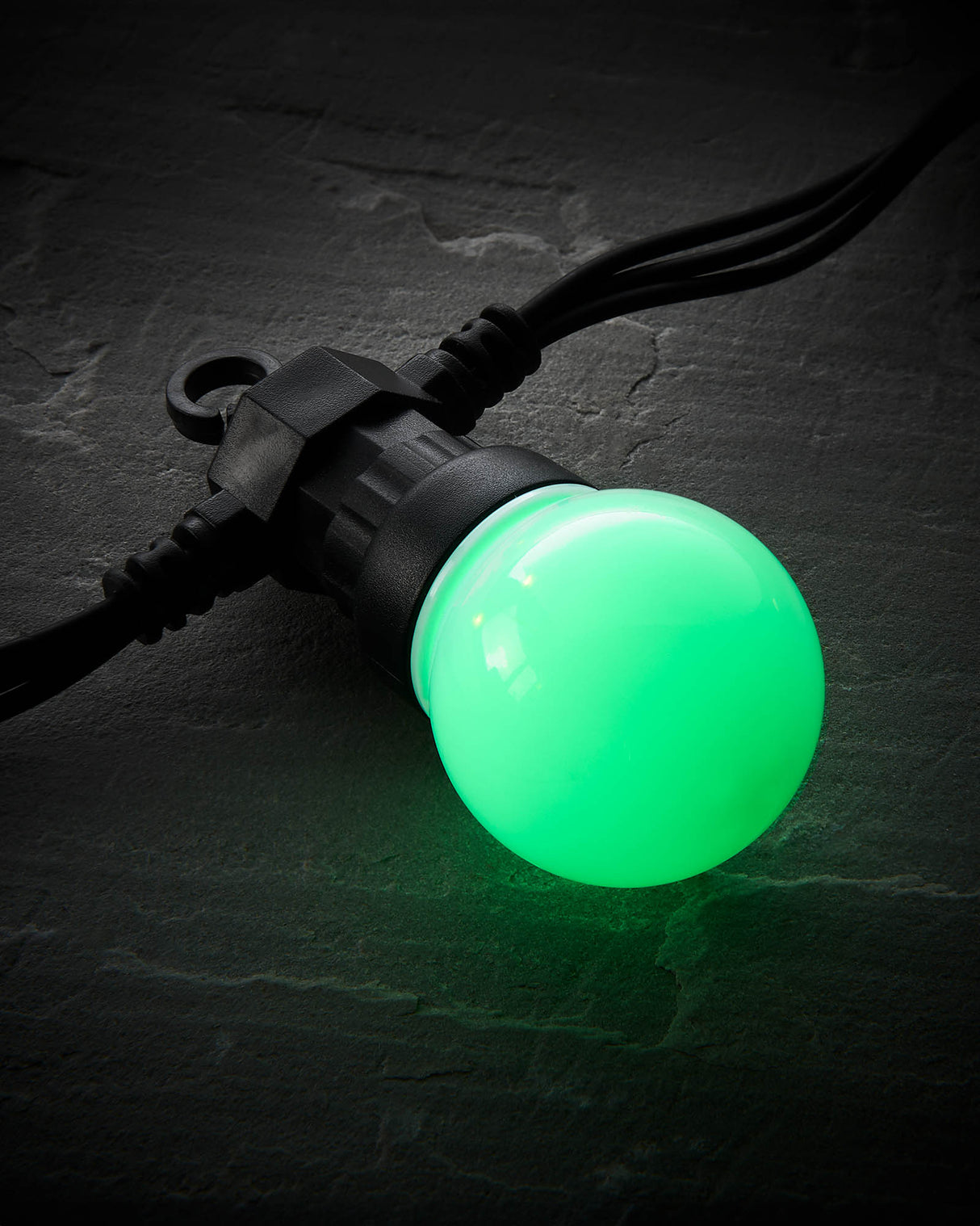 LINK PRO LED Festoon Lights, Black Cable, Multi Colour