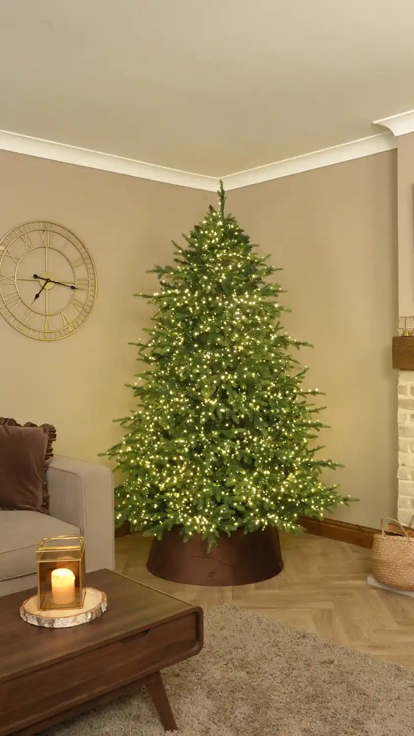 Shape Your Christmas Tree and Add a Tree Collar