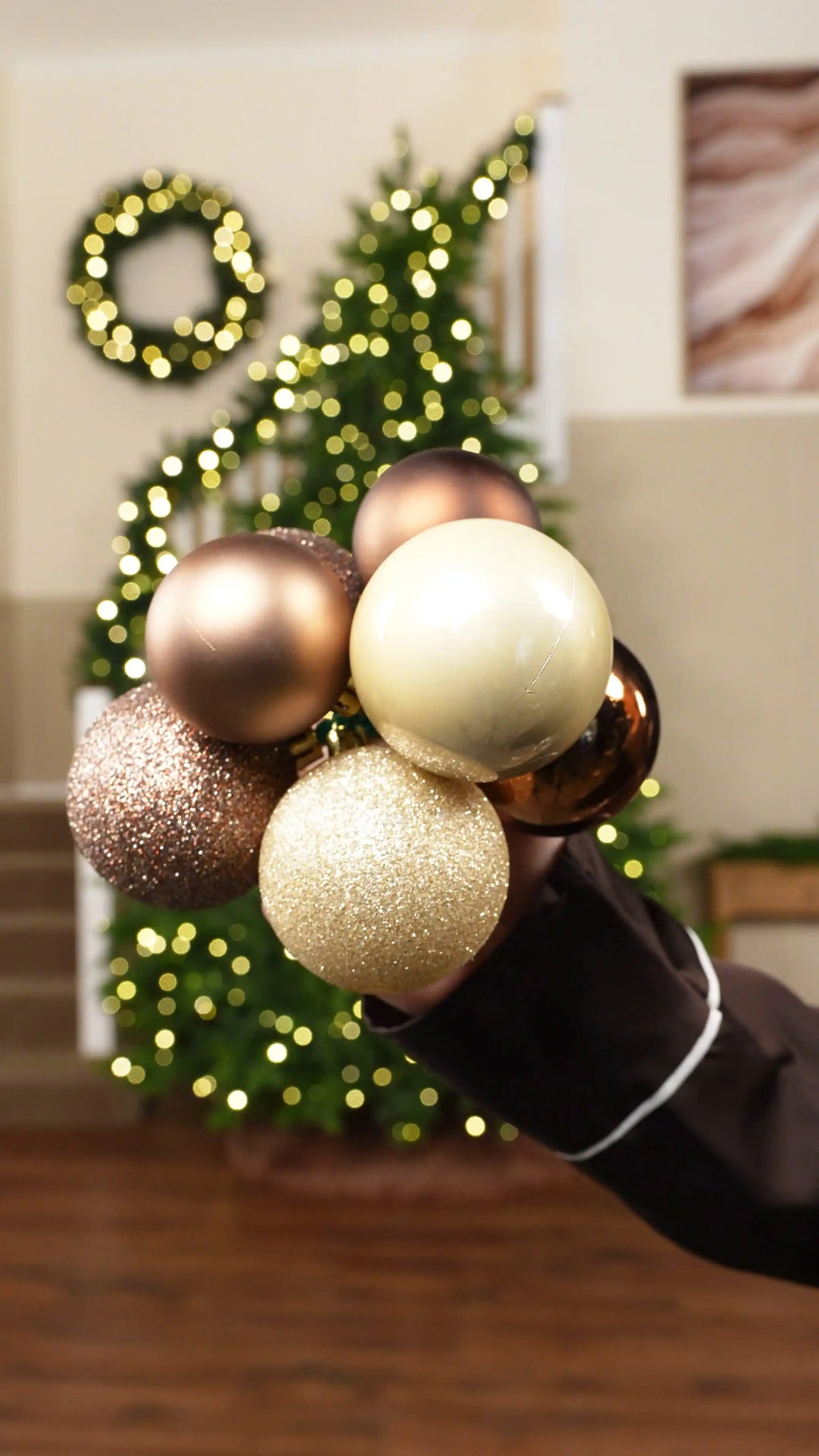Create Your Espresso, Latte and Mocha Bauble Clusters
