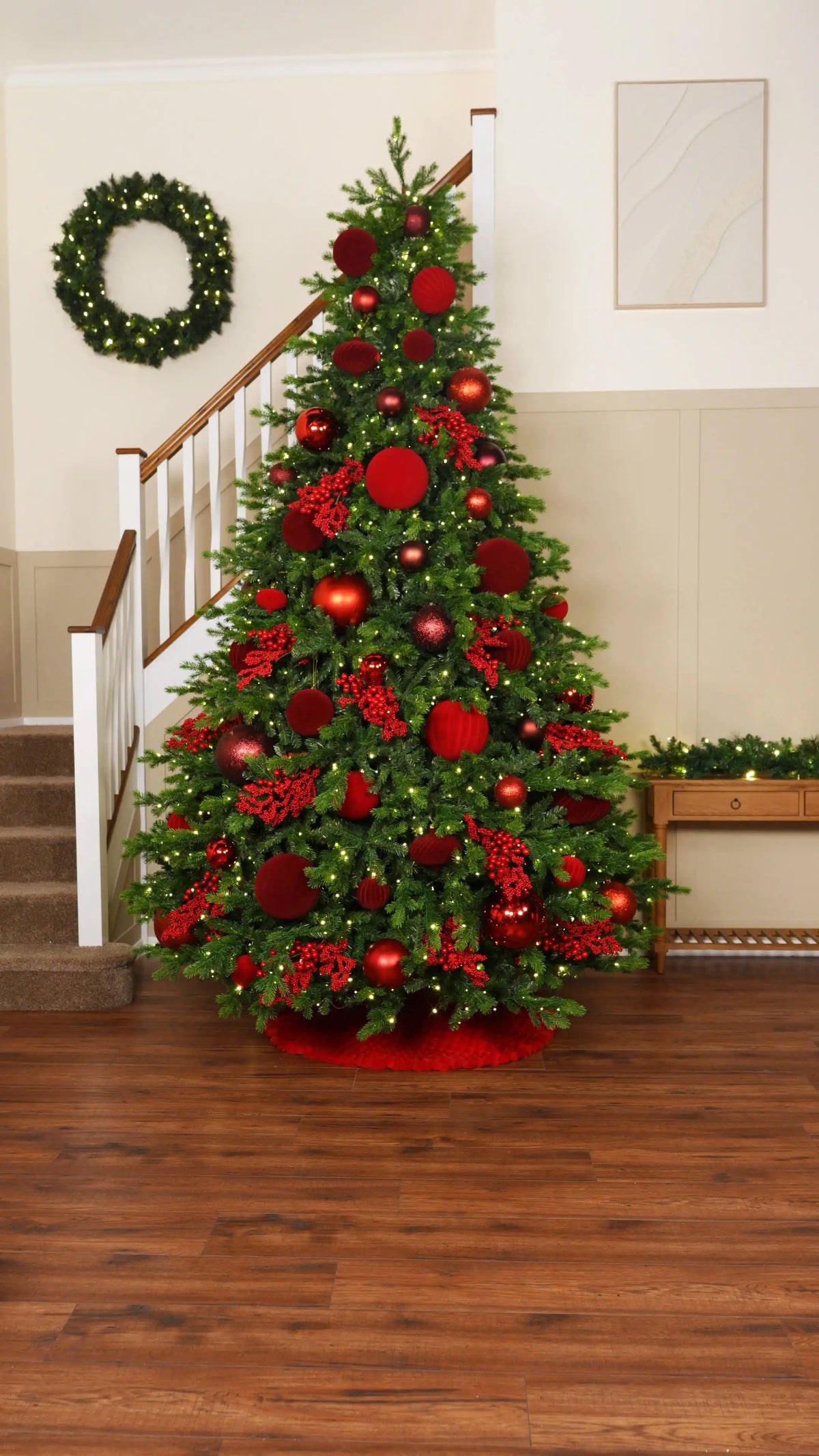 Add Texture with Red Mixed Berry Picks