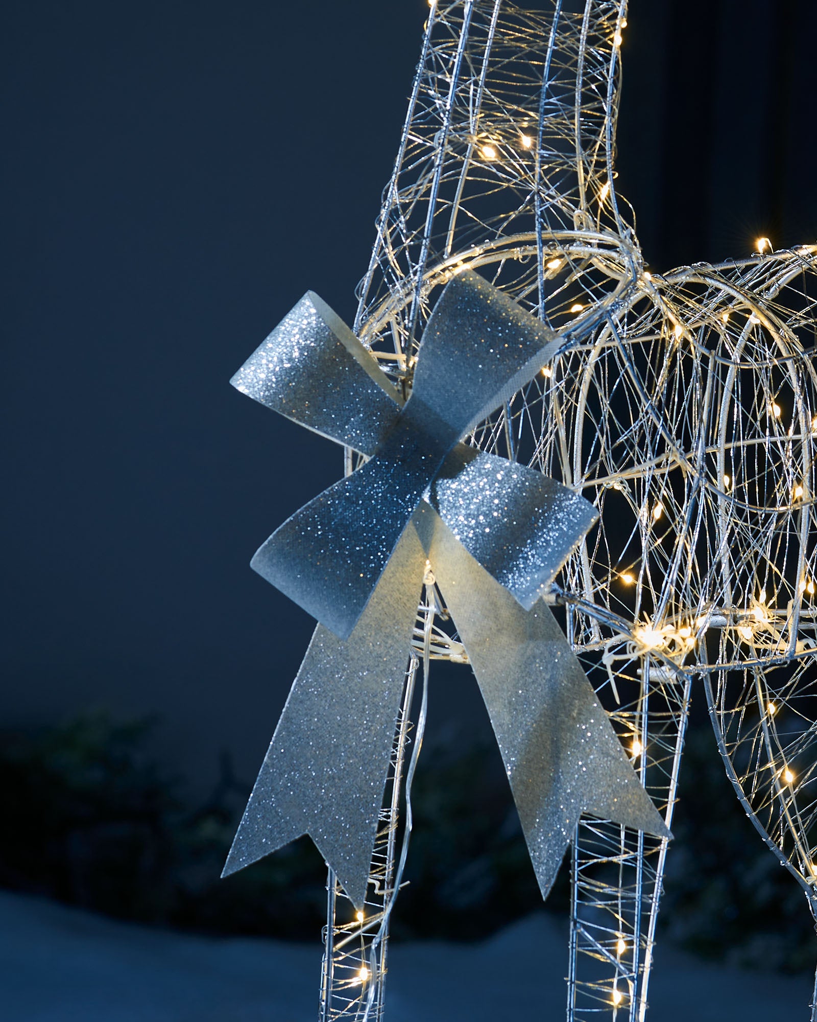 Pre-Lit 3D Reindeer Family, Silhouette, 135 cm