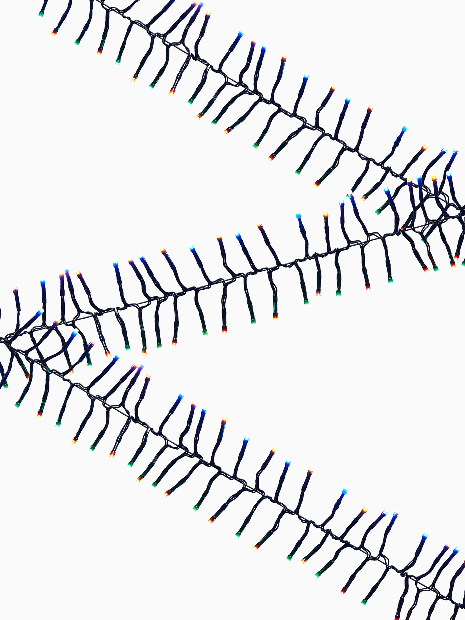 700 LED Cluster Lights, Multi-Coloured, 10.5 m