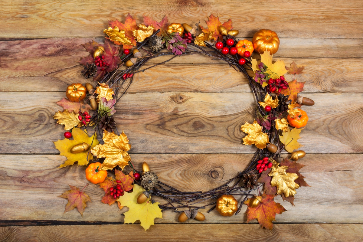 DIY Autumn Wreath