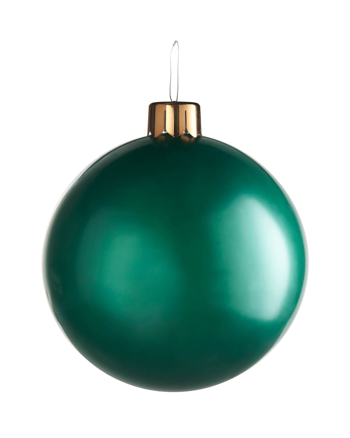 Inflatable Christmas Bauble, Green, 45 cm