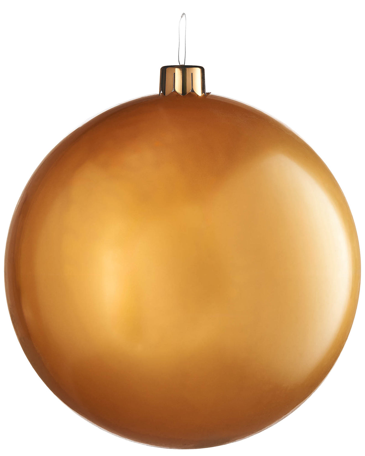 Inflatable Christmas Bauble, Gold, 76 cm