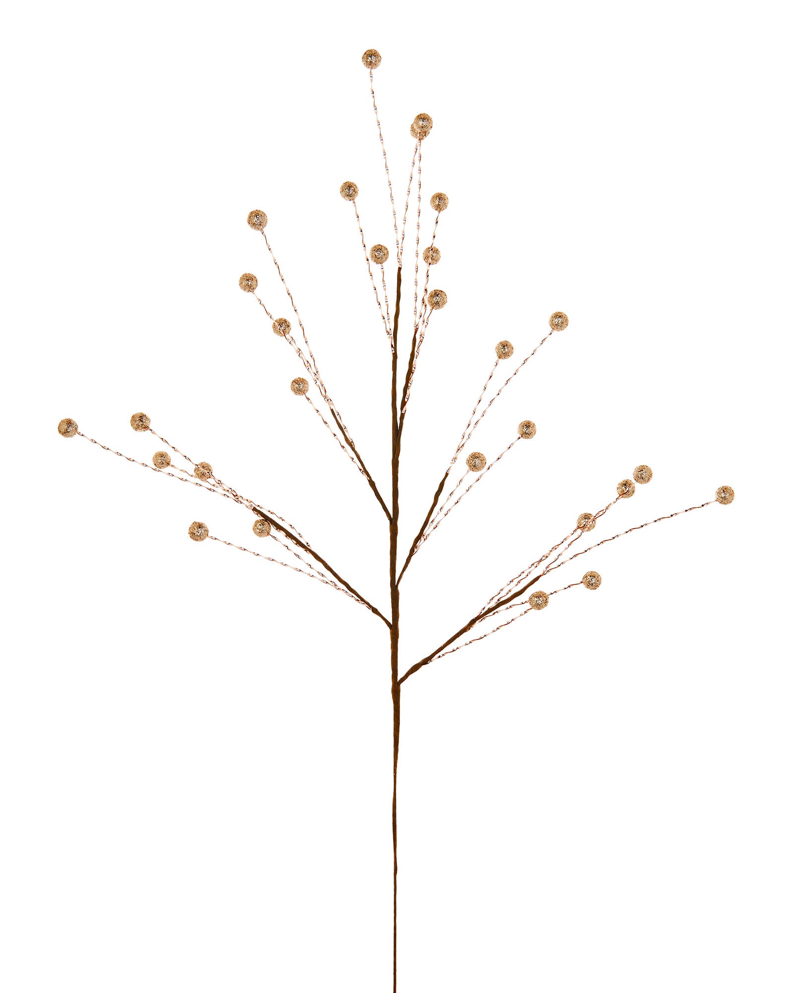 Gold Berry Christmas Tree Spray, 78 cm