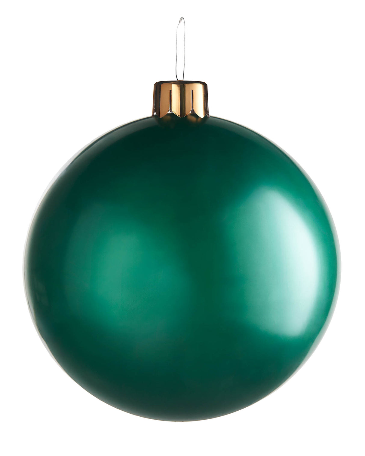 Inflatable Christmas Bauble, Green, 66 cm