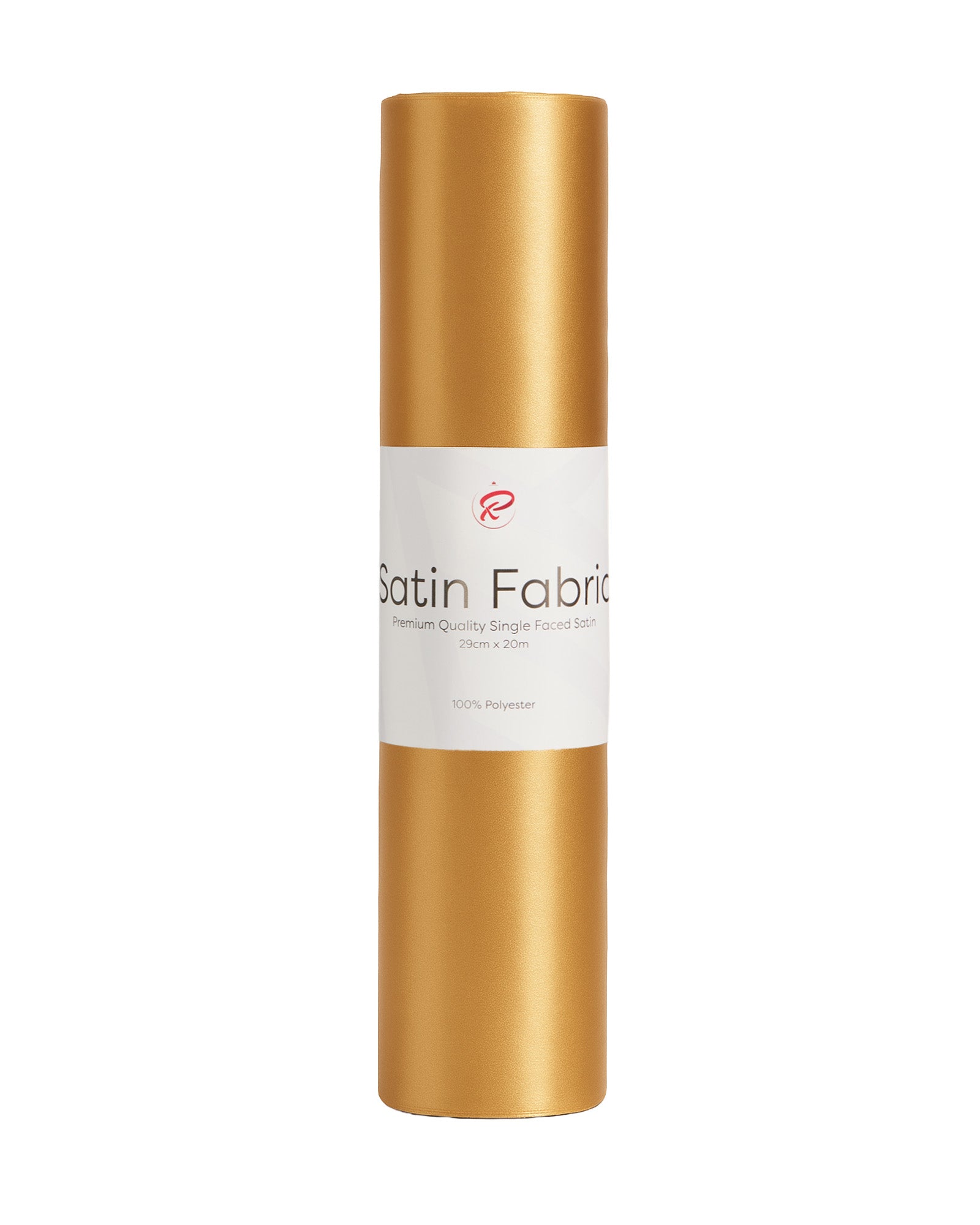 Gold Satin Ribbon, 20 m
