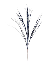 Glitter Wispy Spray, Navy Blue, 100 cm