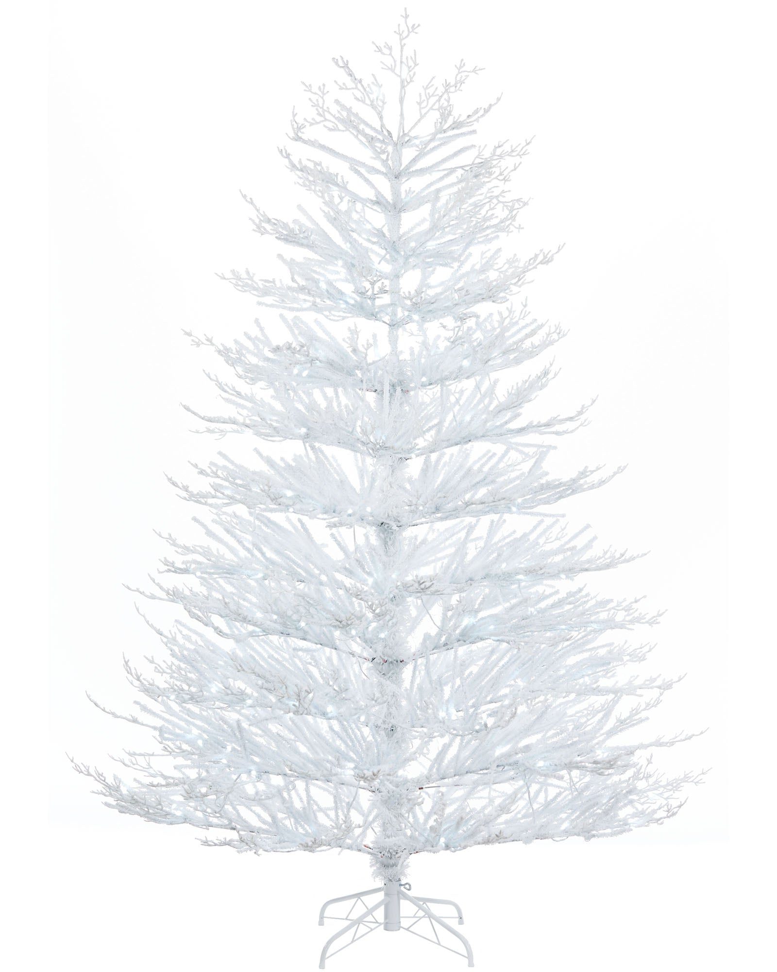 Pre-Lit Arctic Ice Twig Christmas Tree, 7 ft