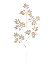 Gold Leaf Christmas Tree Spray, 80 cm
