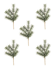 Set of 5 Pine Picks, 28 cm