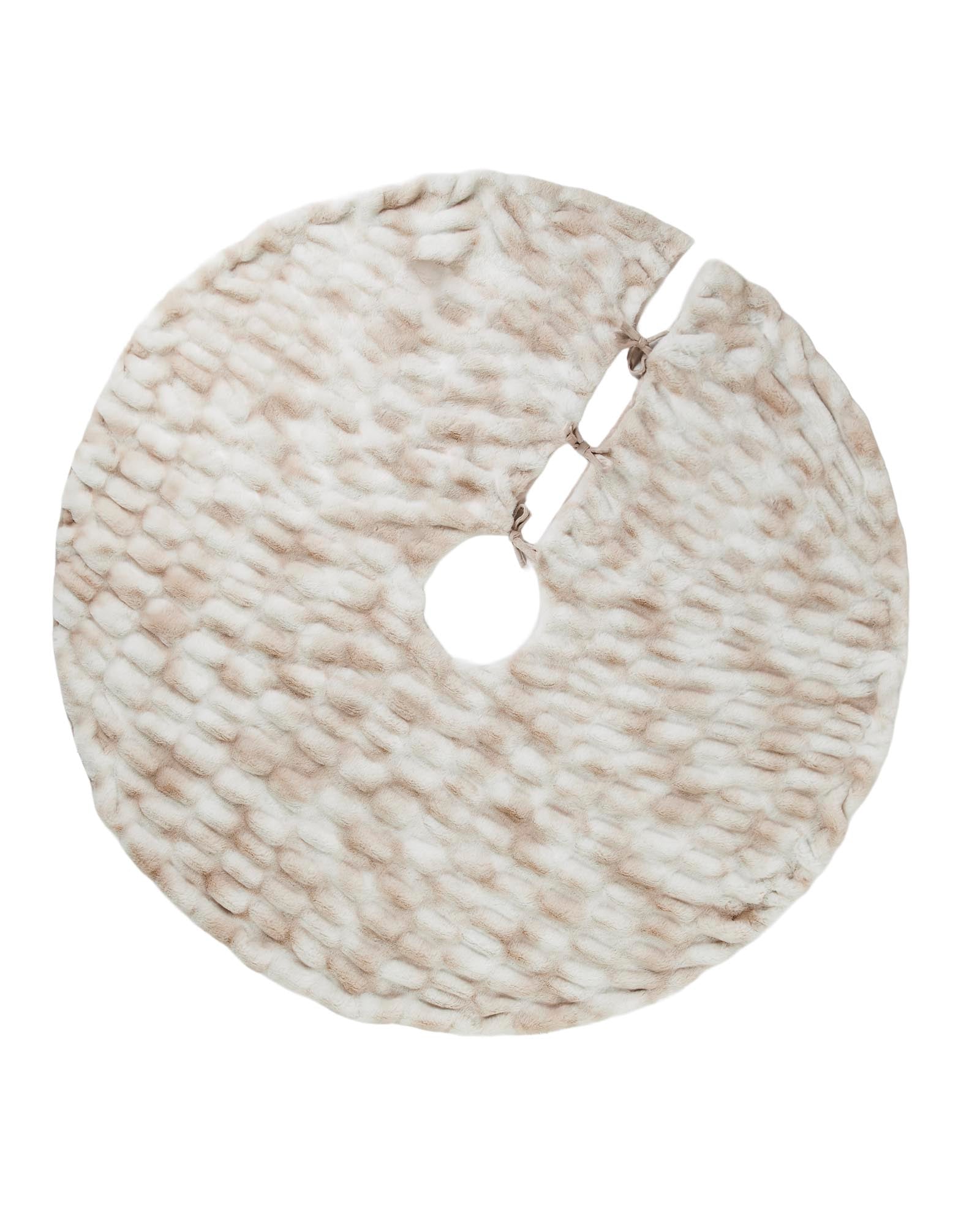Faux Two Toned Tree Skirt, 132 cm