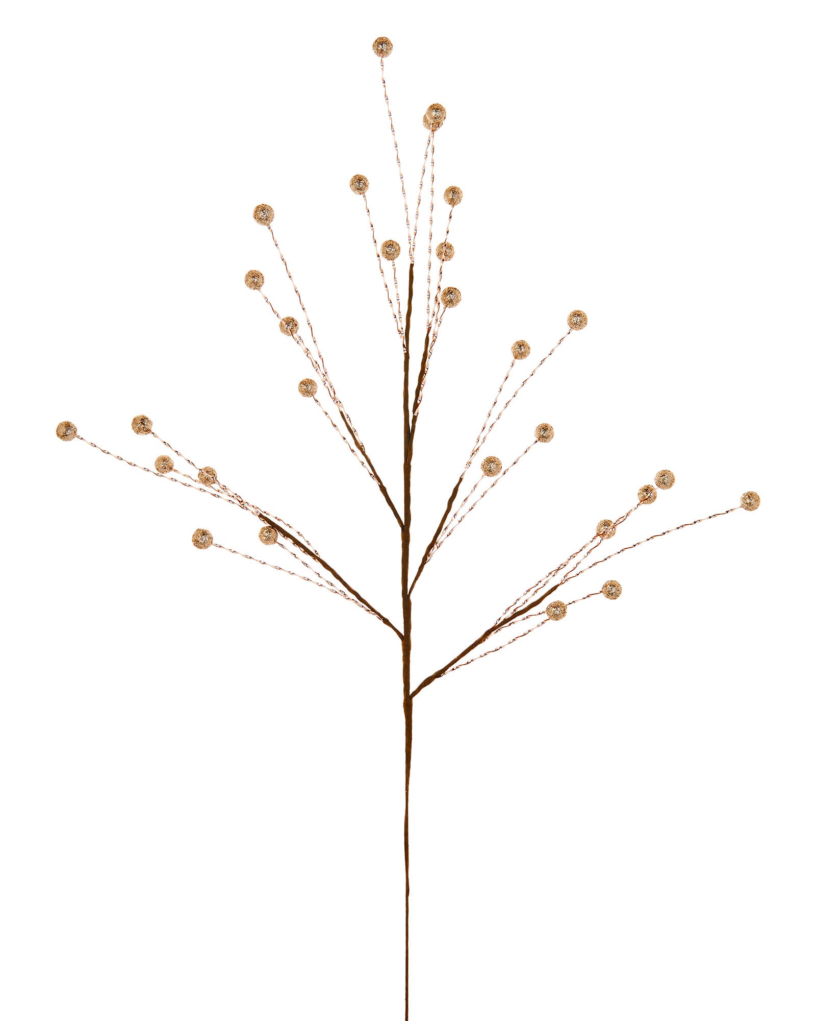 Gold Berry Christmas Tree Spray, 78 cm