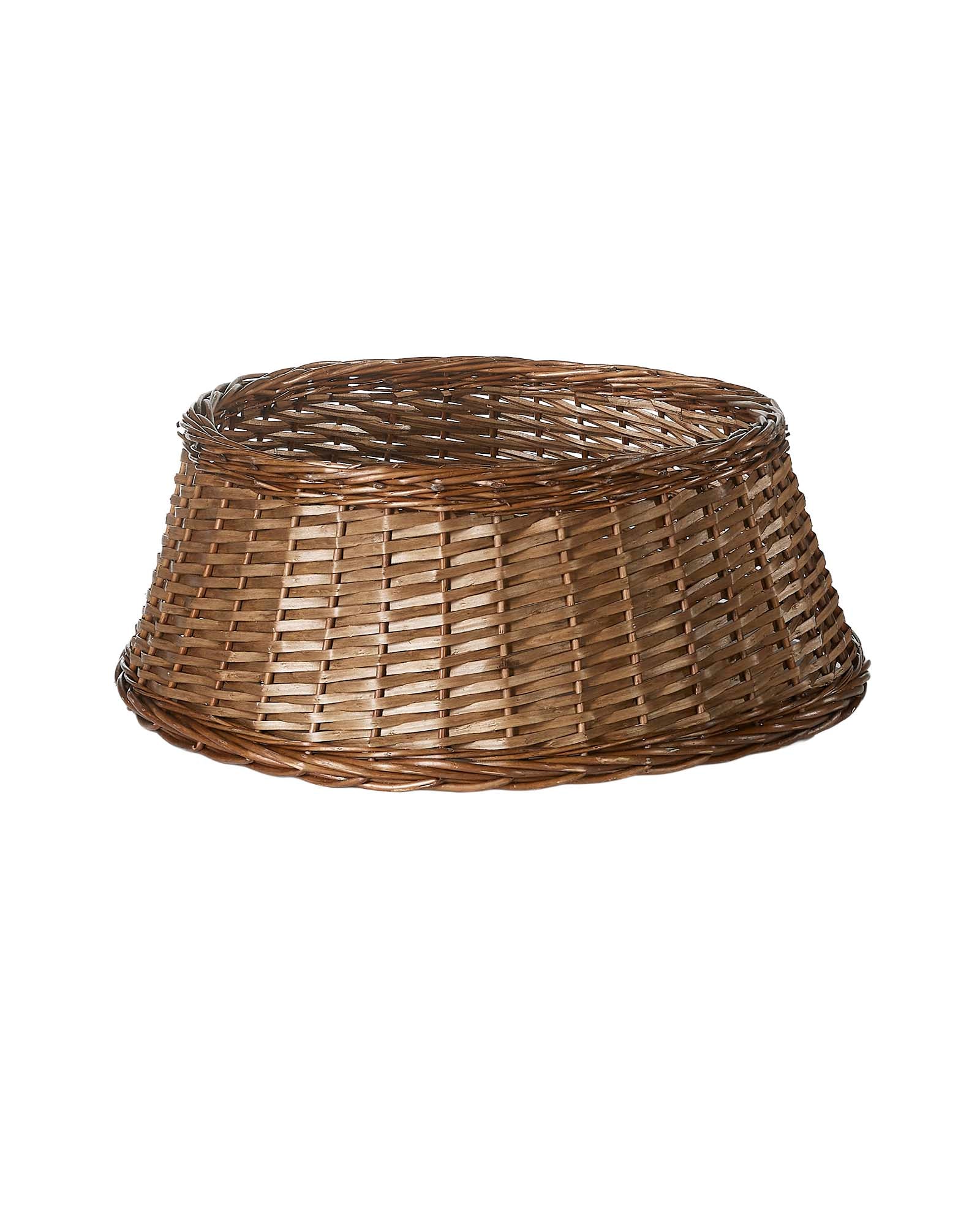 Wicker Tree Collar, Brown, 70 cm