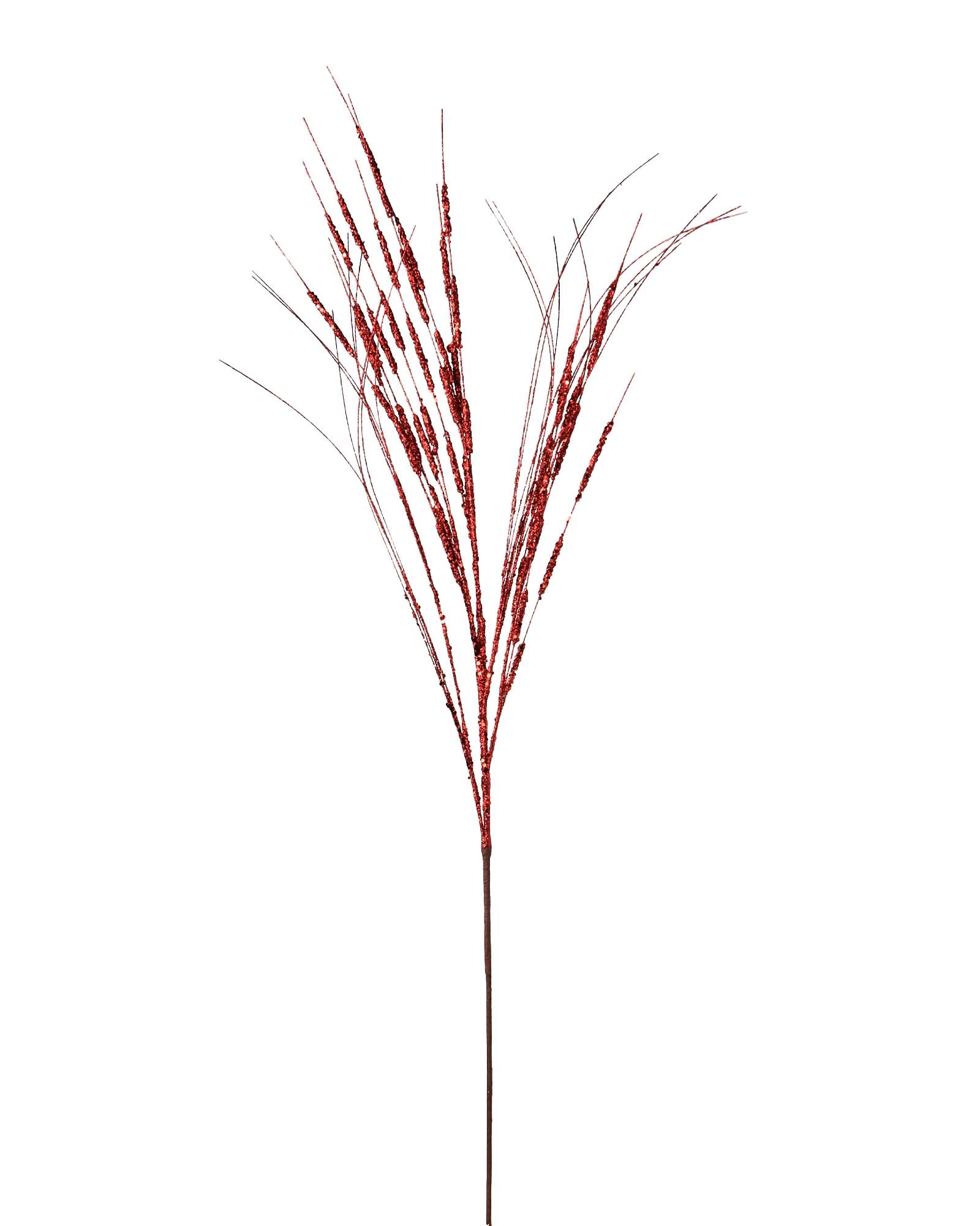 Glitter Wispy Pine Tree Spray, 100 cm