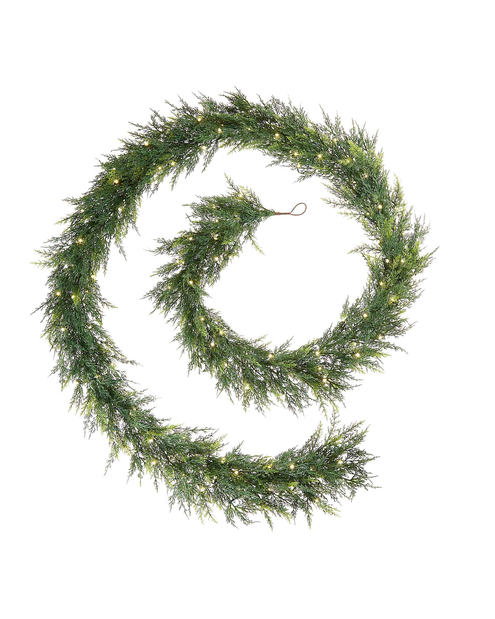 Pre-Lit Fir Garland