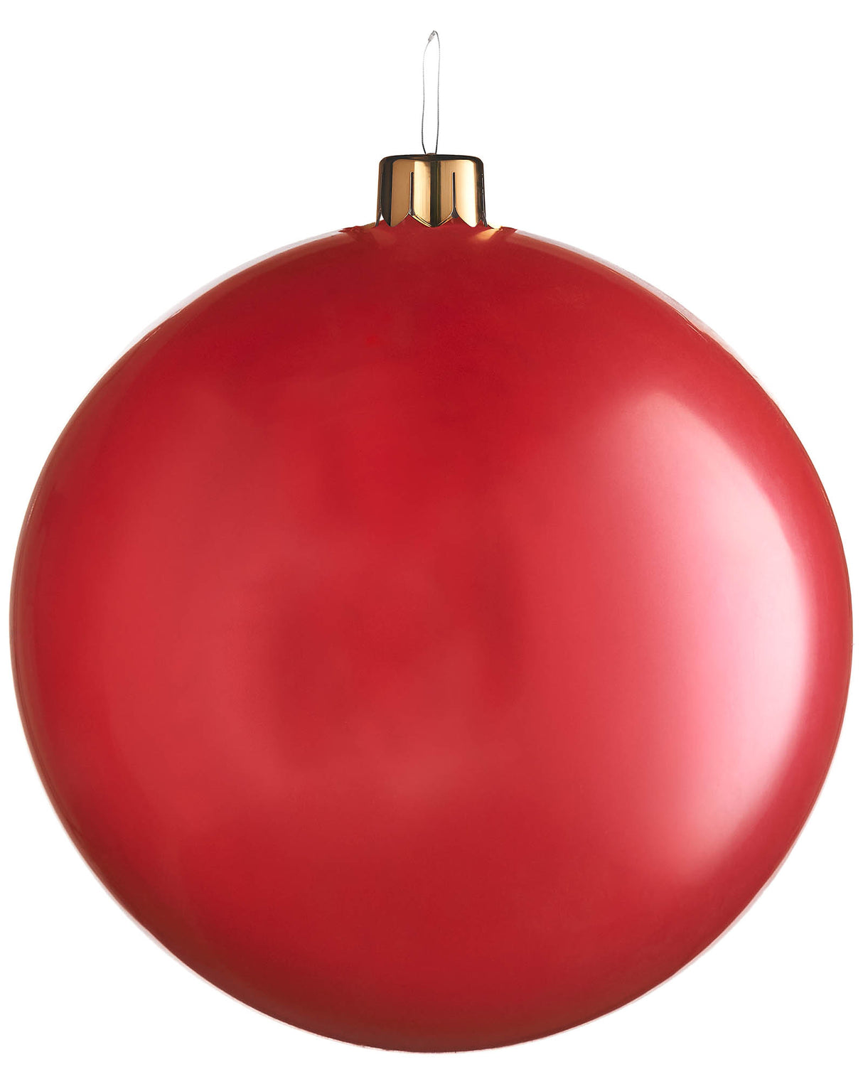 Inflatable Christmas Bauble, Red , 76 cm