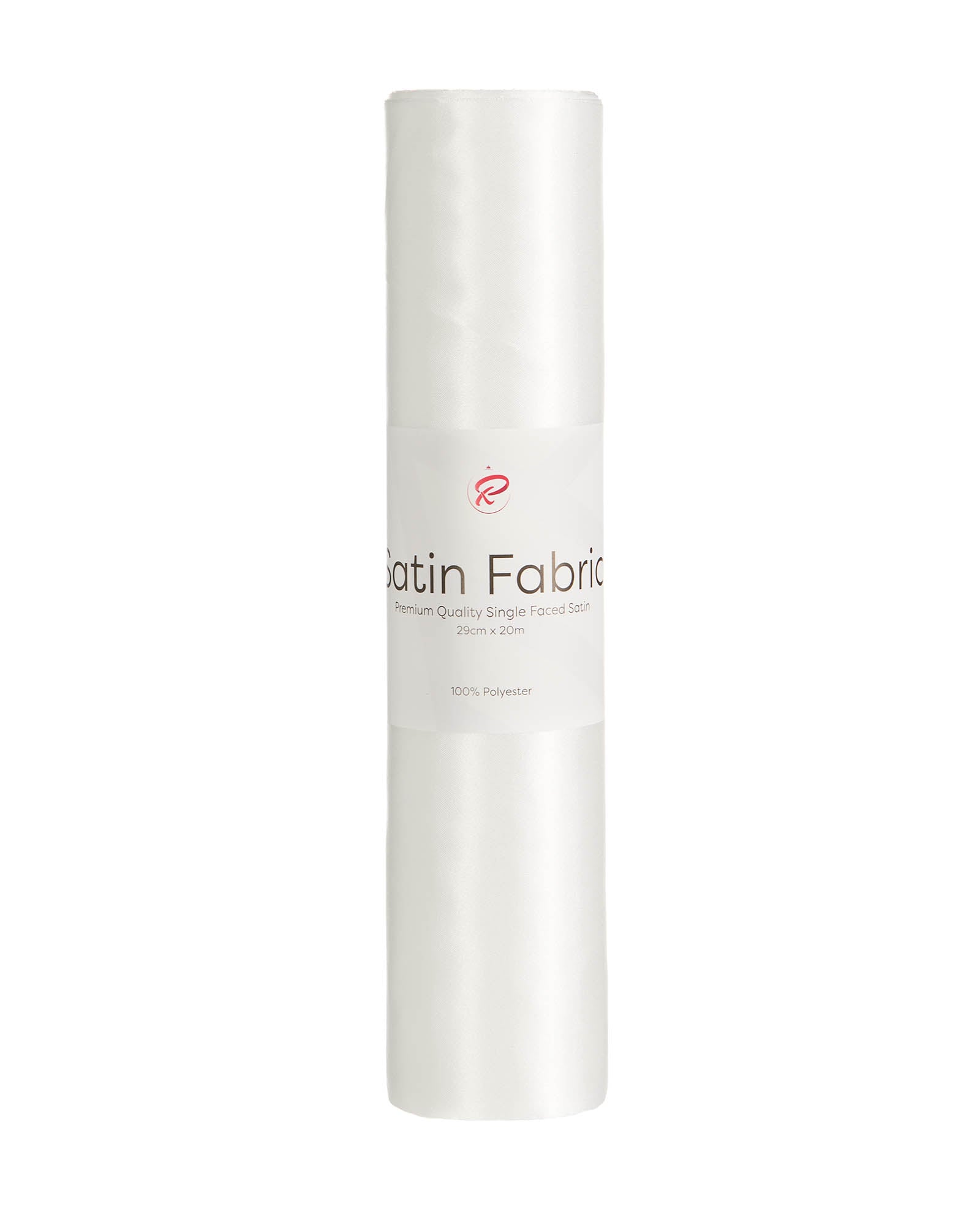 White Satin Ribbon, 20 m