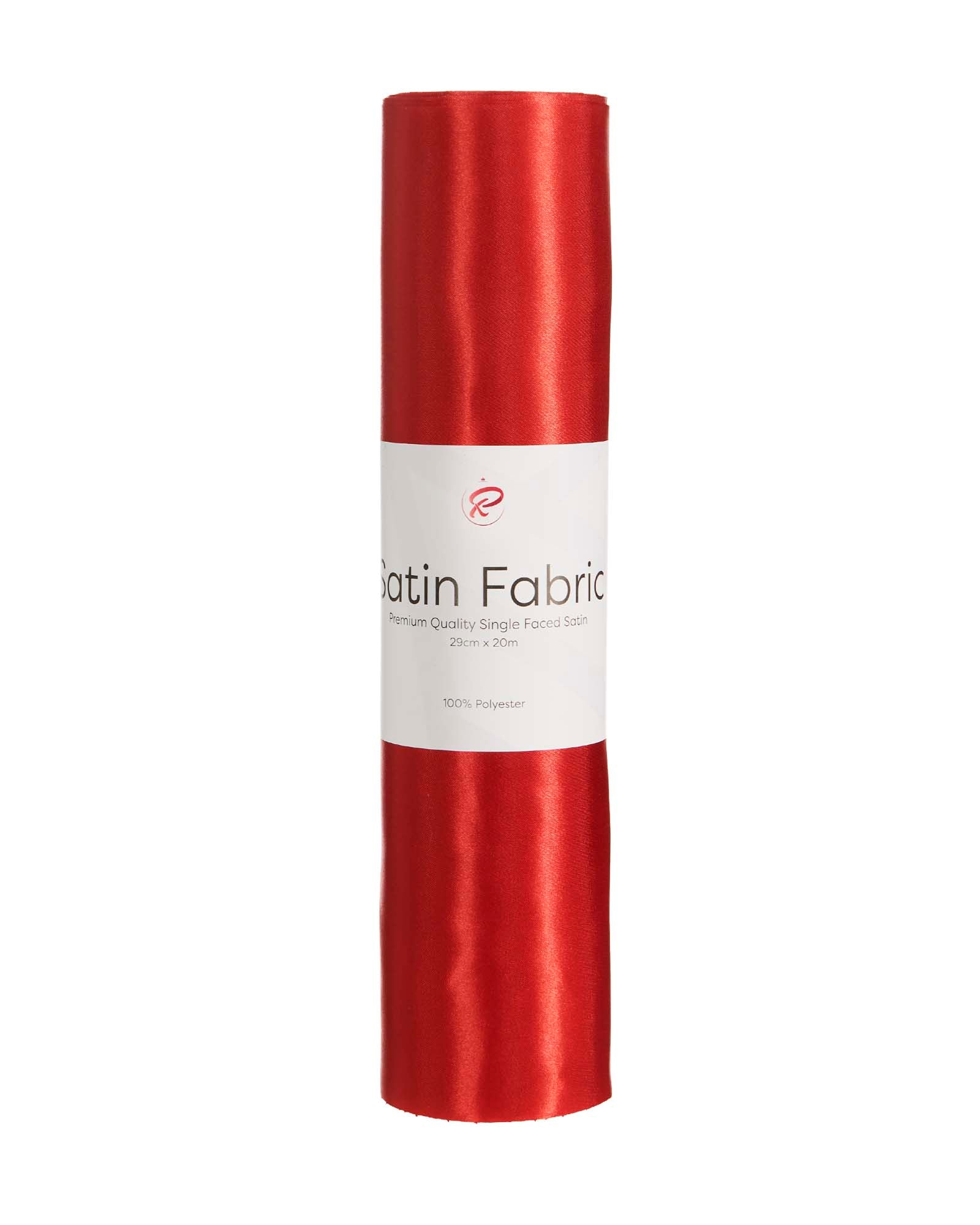Red Satin Ribbon, 20 m