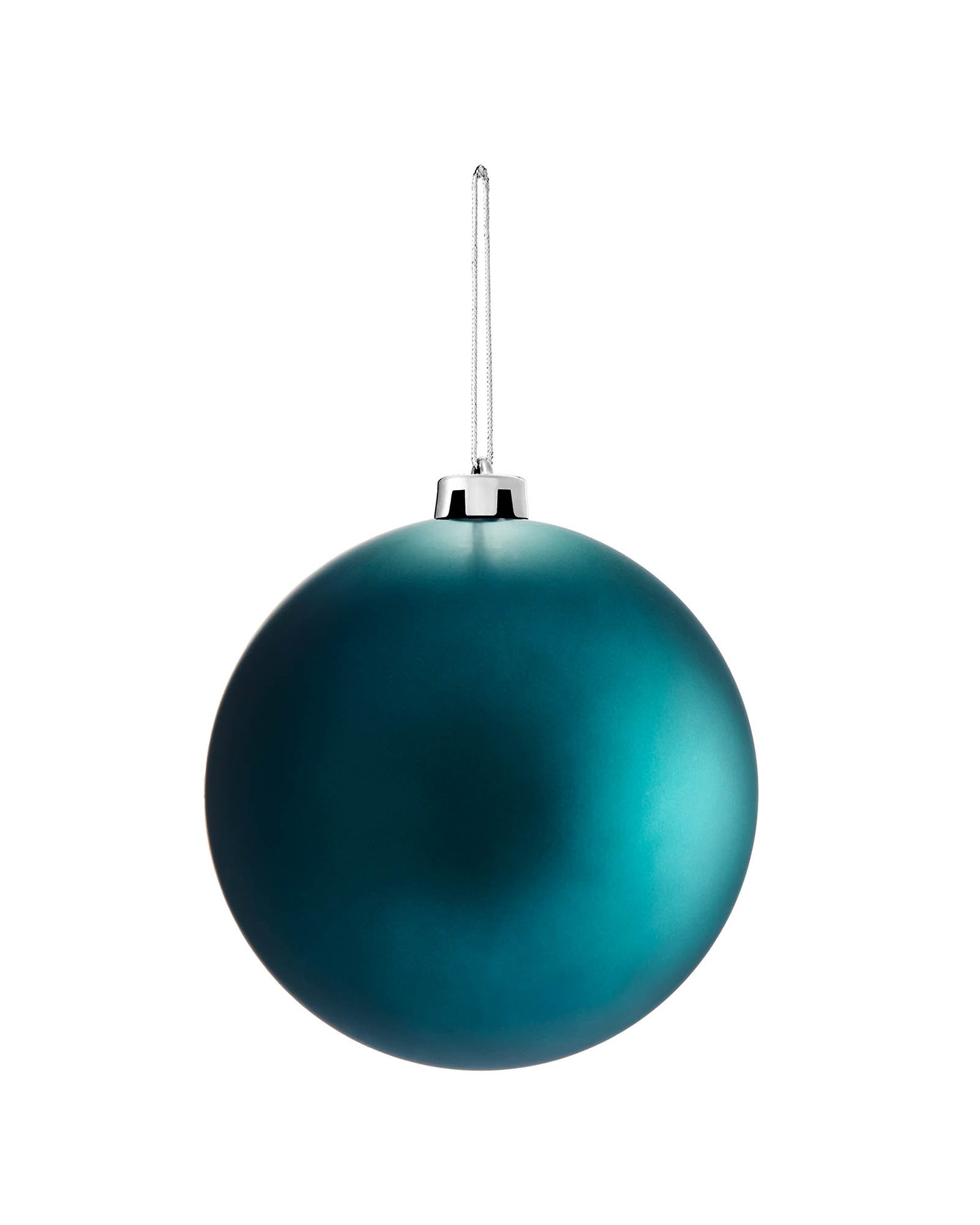 Teal Large Matt Shatterproof Bauble, 15 cm We R Christmas