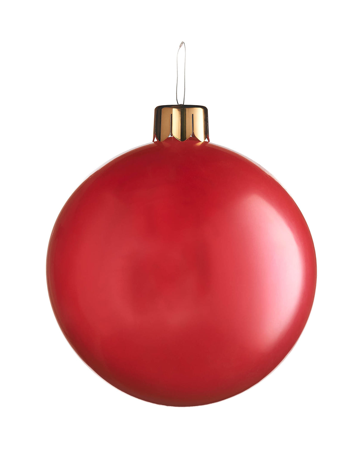 Inflatable Christmas Bauble, Red, 45 cm