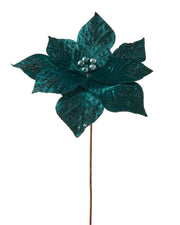 Emerald Artificial Poinsettia Flower, 30 cm