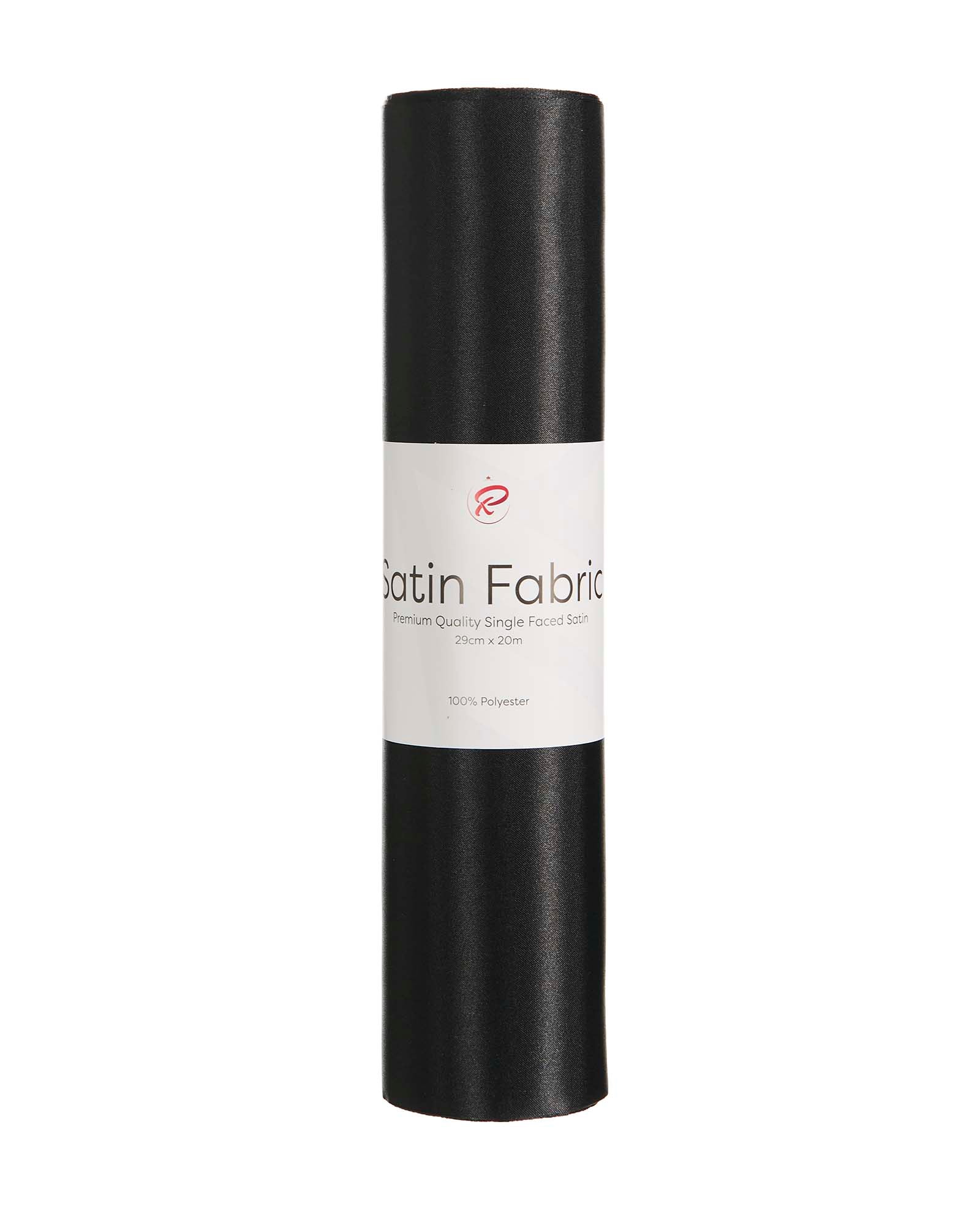 Black Satin Ribbon, 20 m