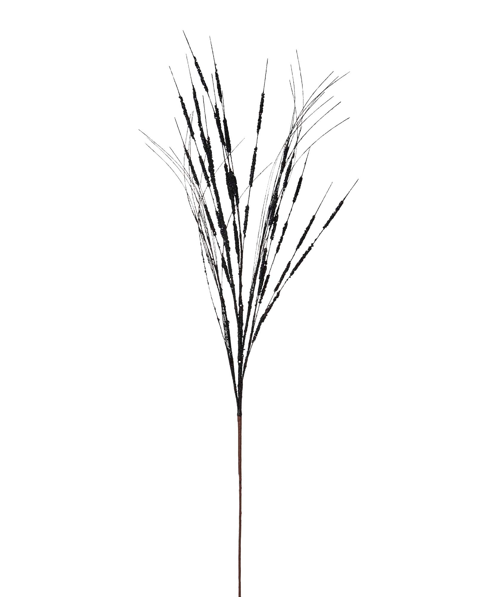 Glitter Wispy Spray, Black, 100 cm