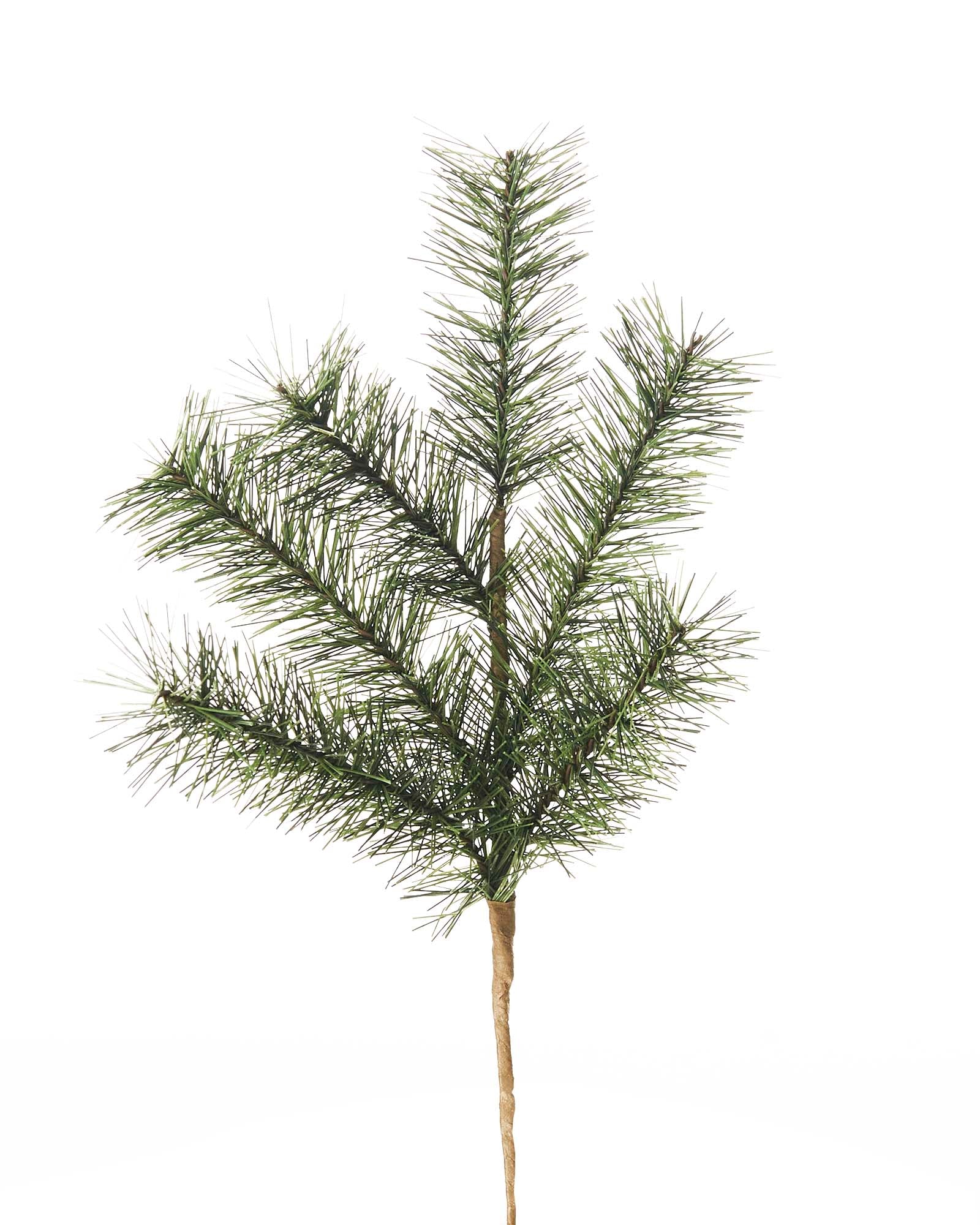 Artificial Pine Christmas Tree Pick, Set of 5, 28 cm