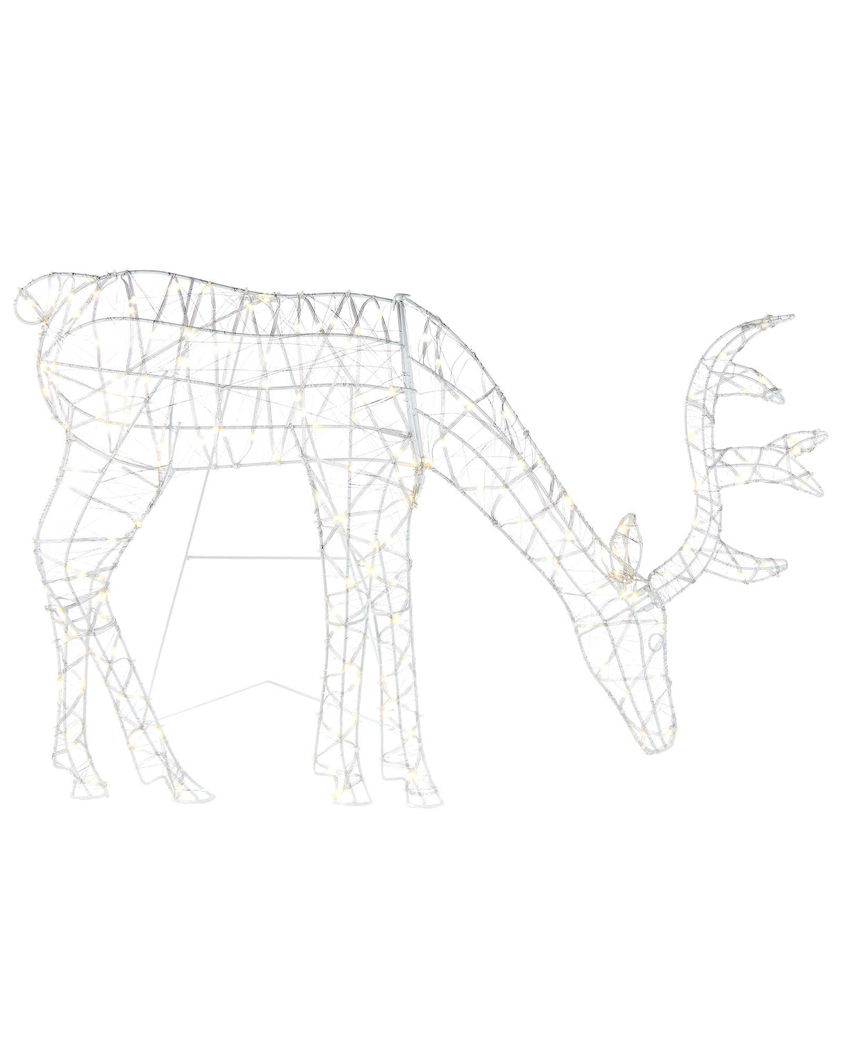 2D Grazing Reindeer Silhouette, 95 cm