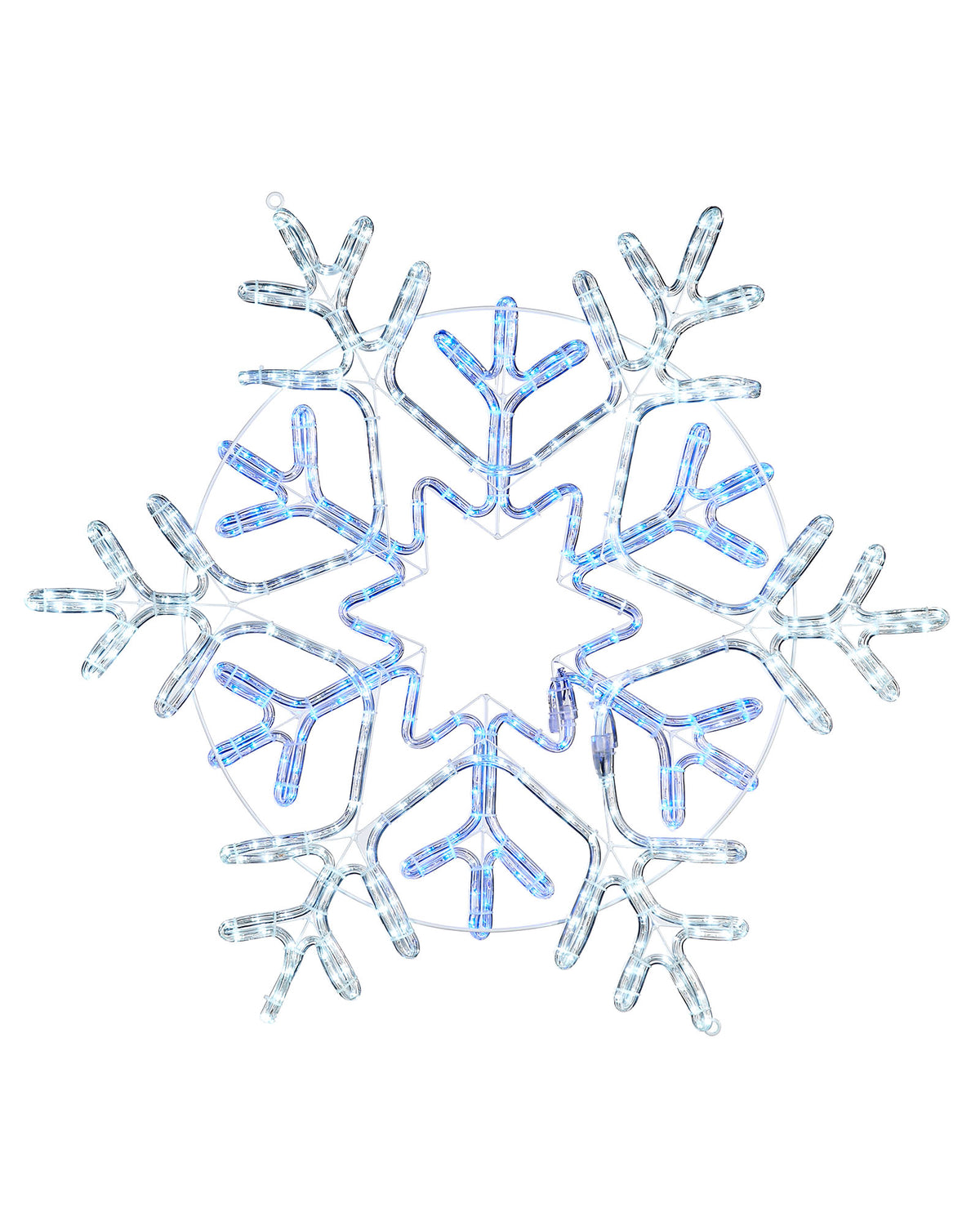 Pre-Lit Snowflake Rope Light Silhouette, 90 cm – We R Christmas