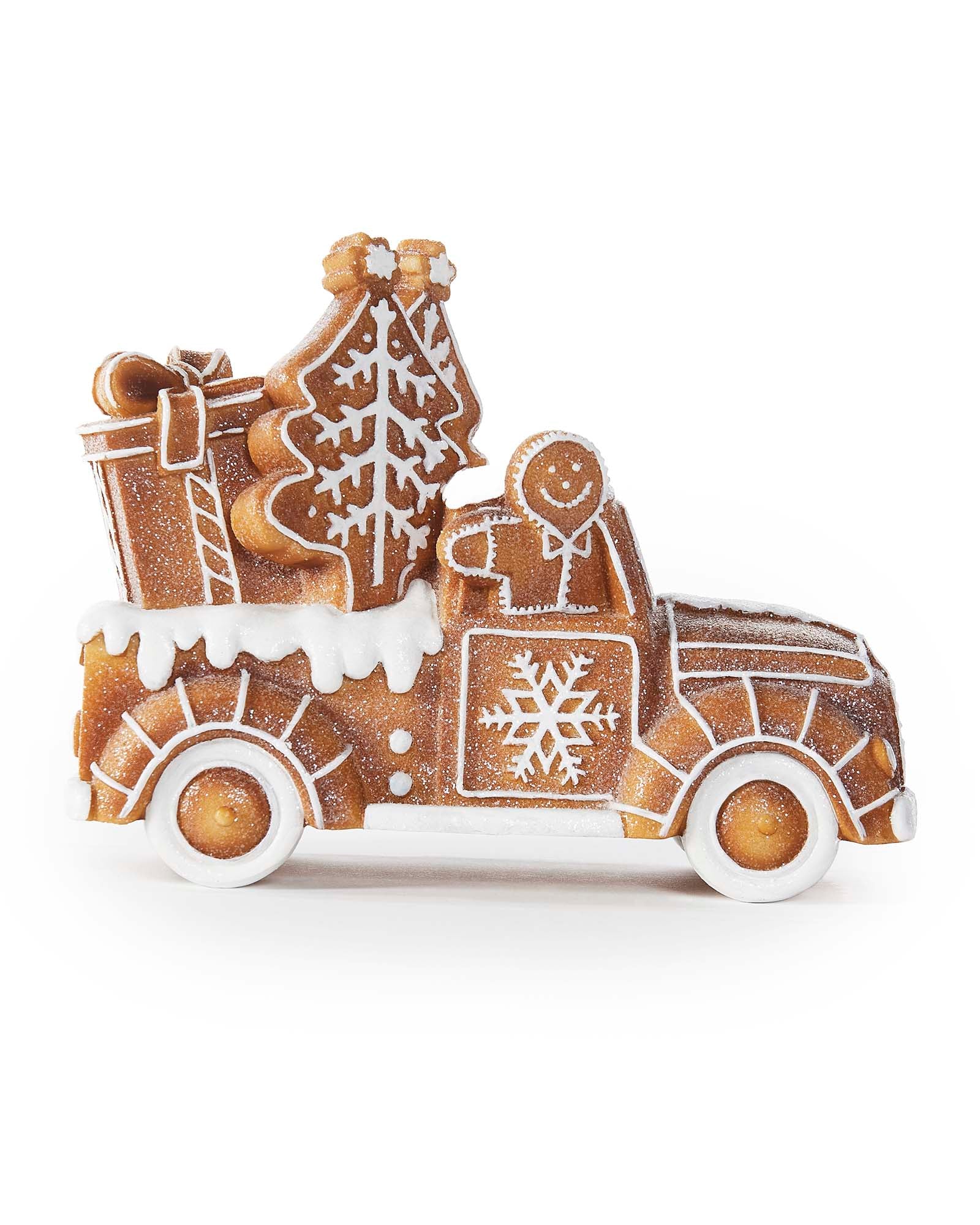 Gingerbread Car Decoration, 21 cm