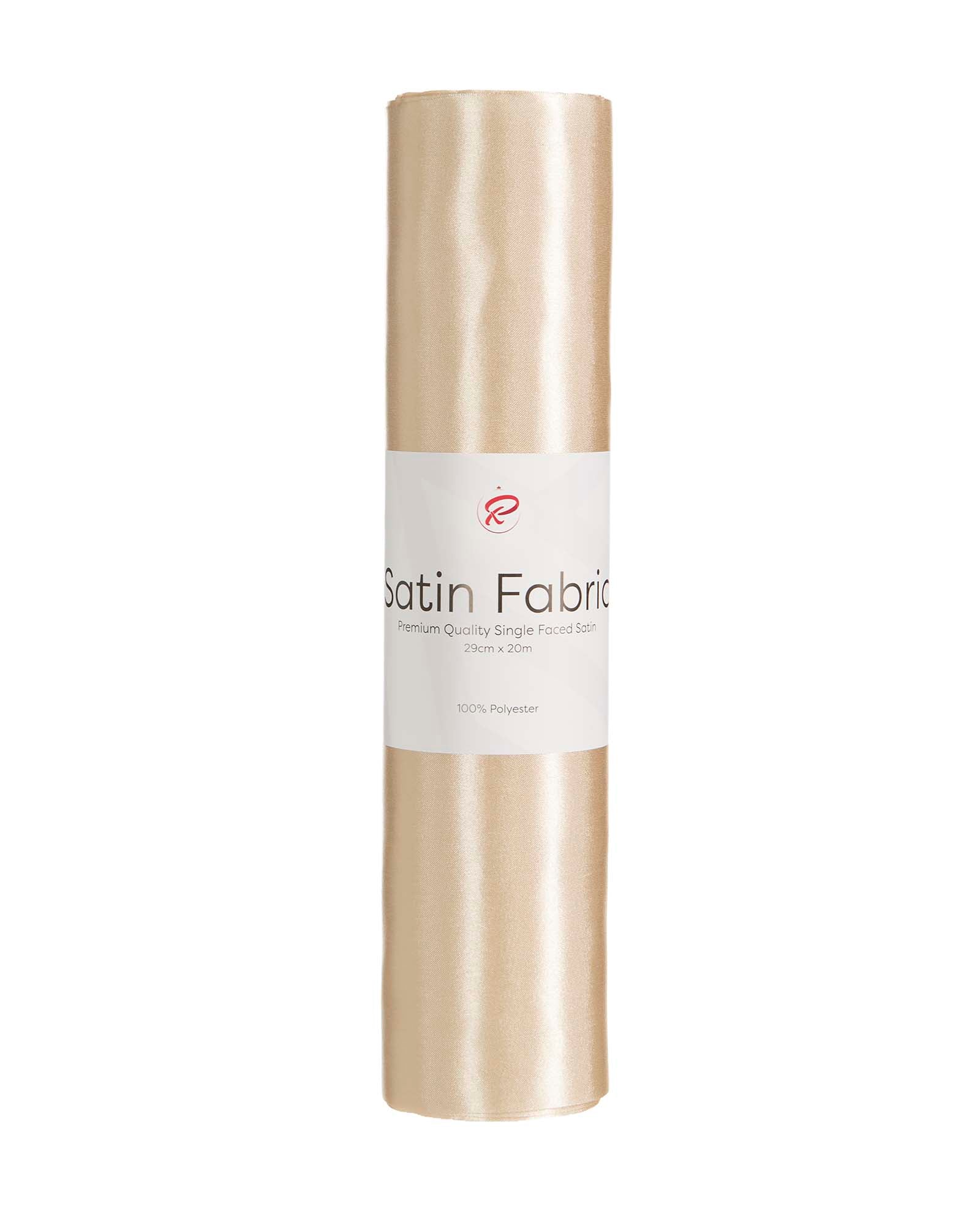 Latte Satin Ribbon, 20 m