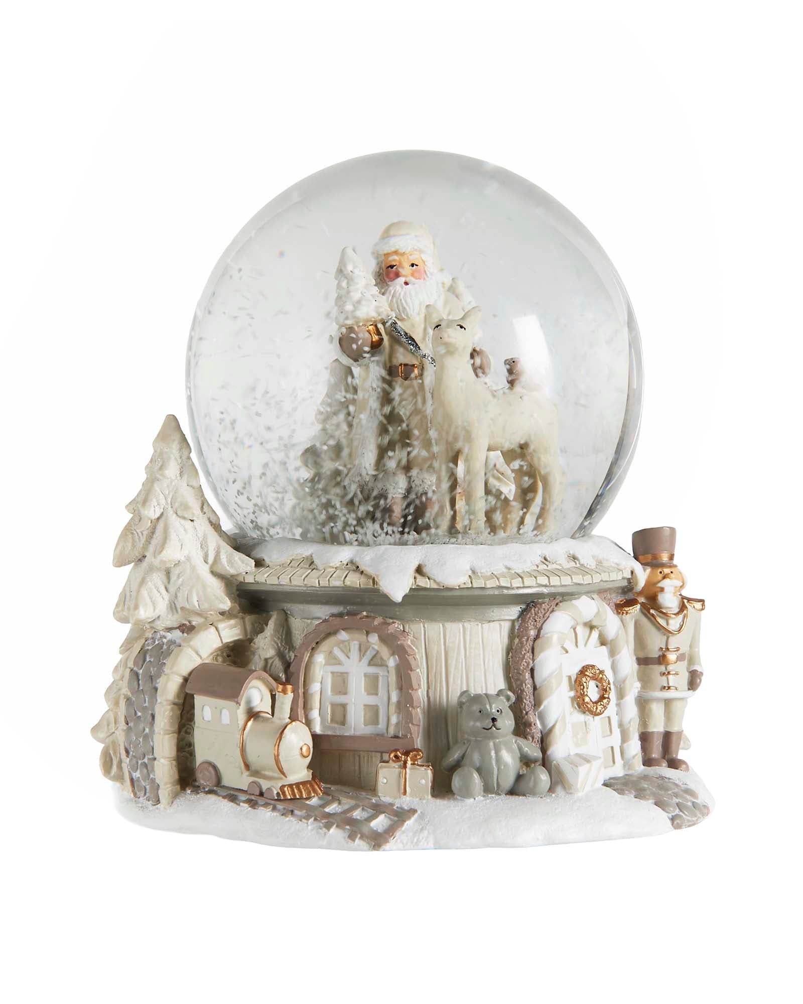 Musical Santa Snow Globe, 13 cm