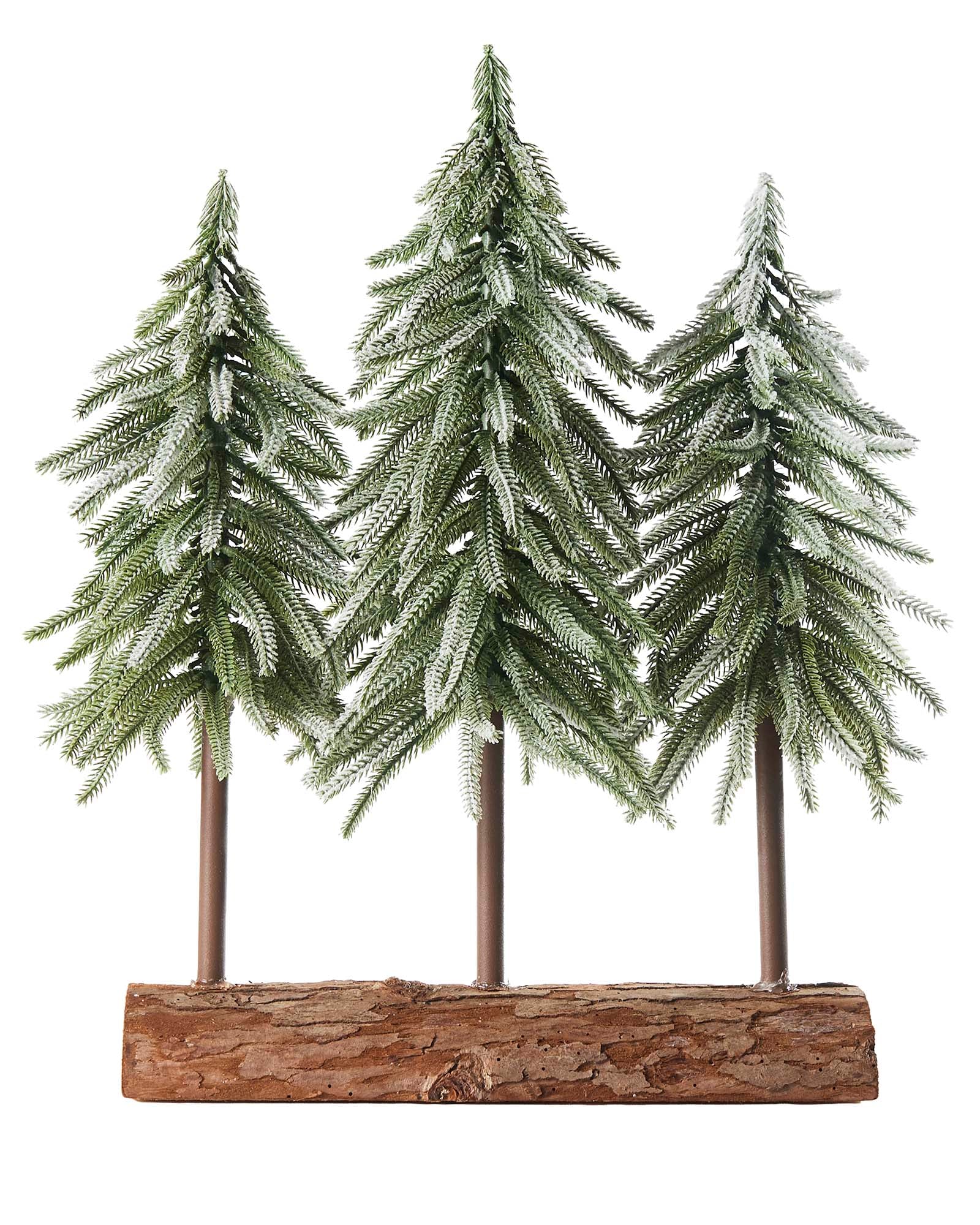 3 Artificial Snow Flocked Christmas Tree Decoration
