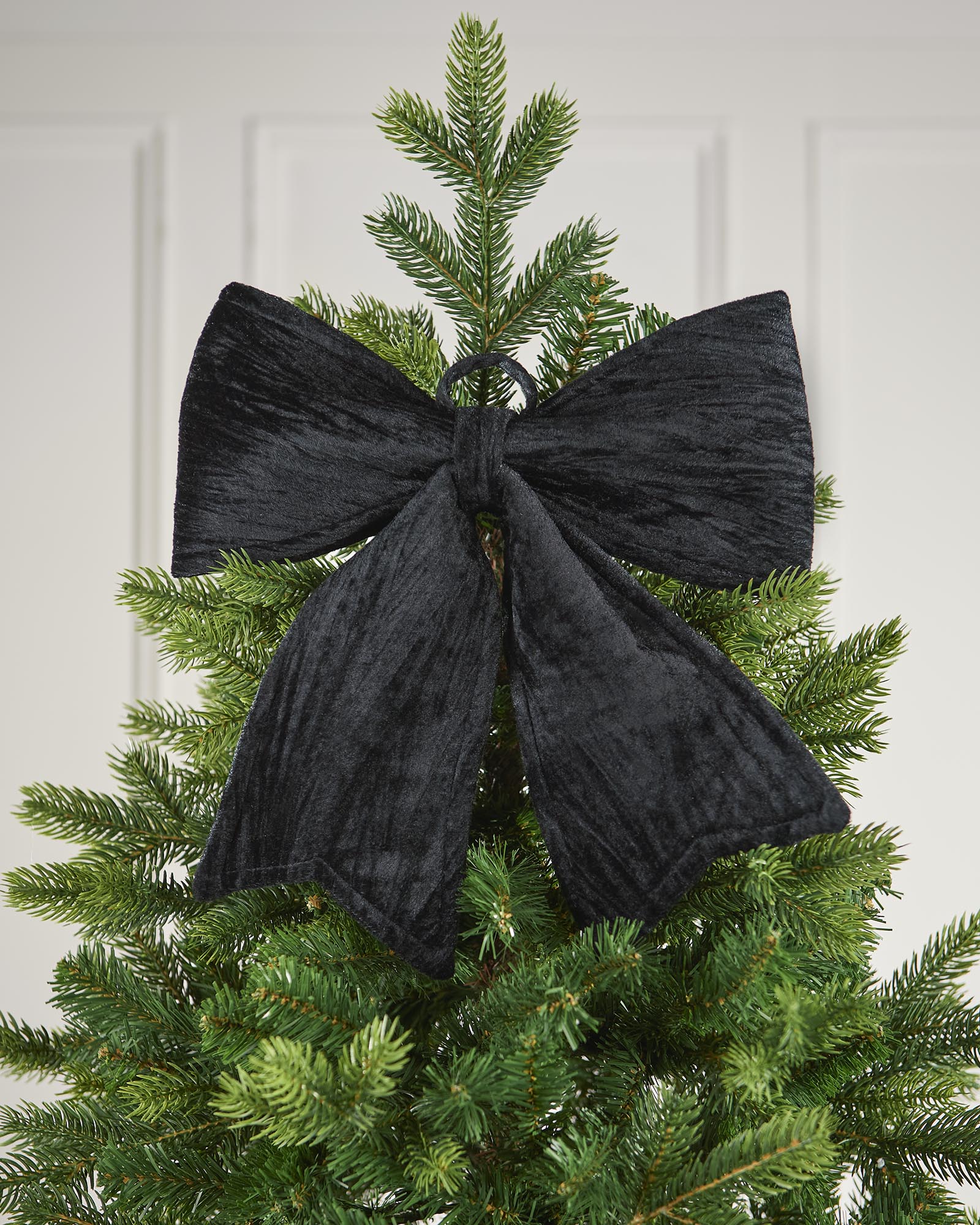 Large Velvet Christmas Bow