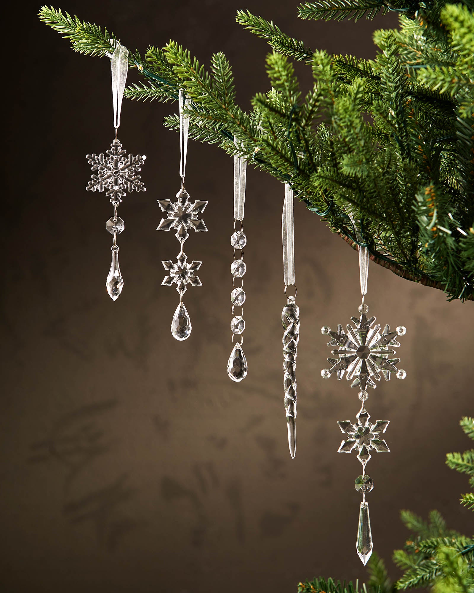 Set of 20 Acrylic Icicles