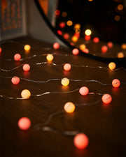 80 Autumn Pastel Micro LED Berry Lights, 6 m