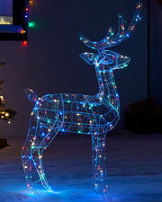 3D Standing Stag Silhouette, 110 cm