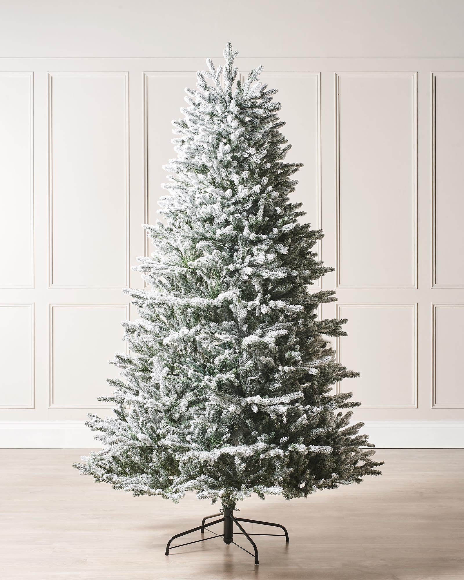 Luxury Snow Flocked Christmas Tree, 7 ft