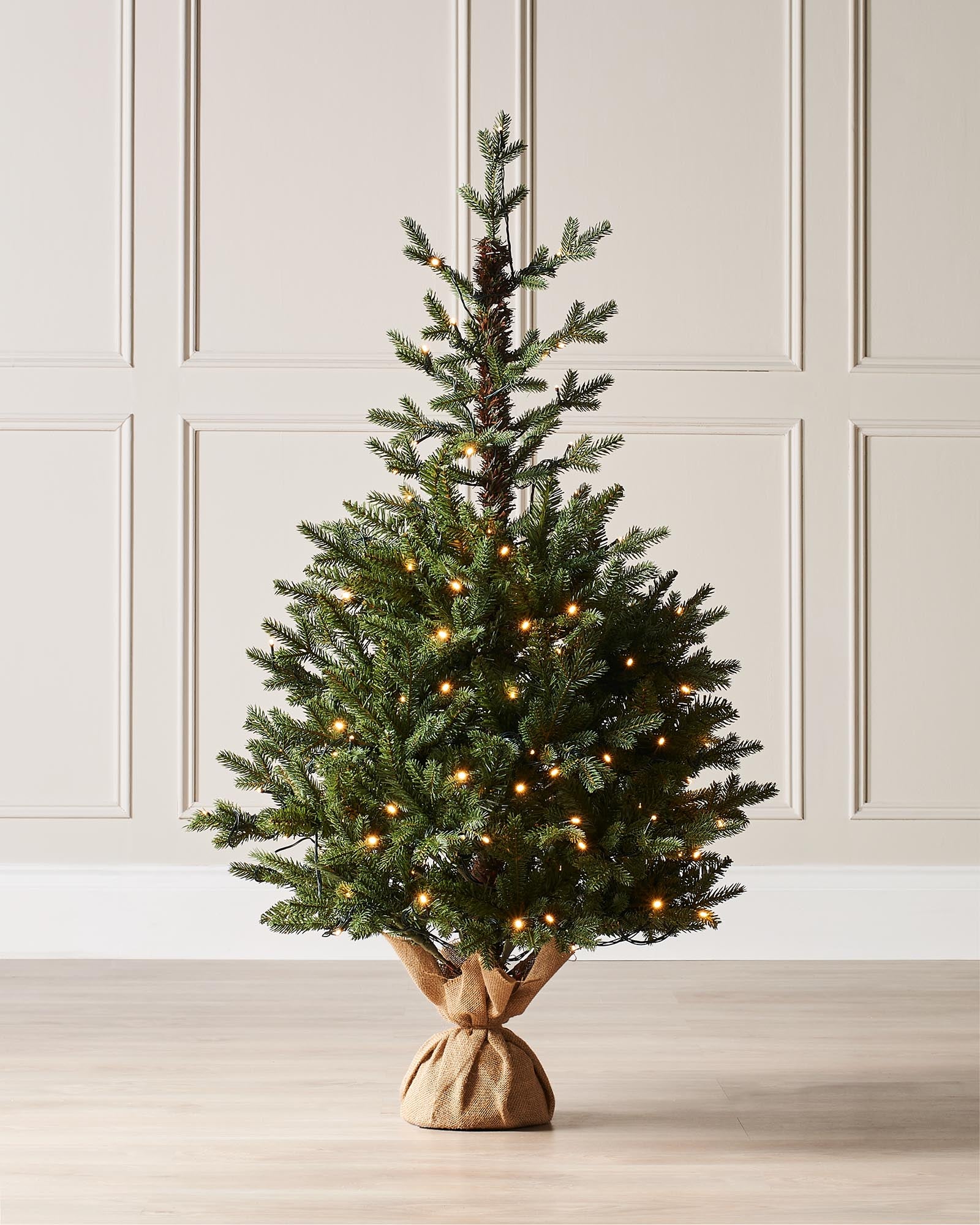 Pre-Lit Norway Spruce Potted Christmas Tree