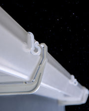 Pack of 36 Mini Gutter Hooks, White